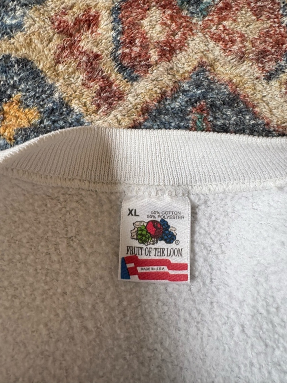 Vintage B.U.M Equipment Pullover Crewneck Large - Picture 3 of 4